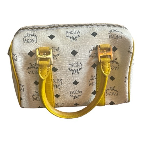 MCM Visetos Boston Satchel - Picture 4 of 8